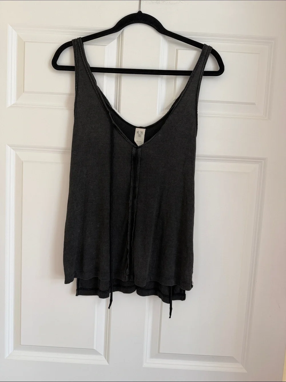 Free People We The Free ribbed charcoal tank